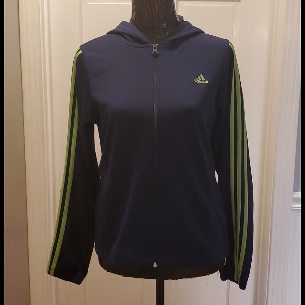Adidas Warm Up Track Jacket Full Zip Size Large